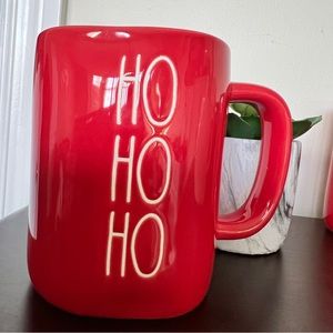 Rae Dunn HO HO HO Mug